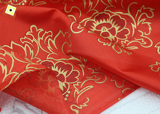 কারখানা পাইকারি 100 পলিস্টার গদি Quilting ফ্যাব্রিক ট্রিসোট ফ্যাব্রিক গদি ফ্যাব্রিক