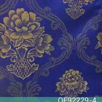 210 সেমি প্রস্থ 80gsm রয়েল ব্লু পলিয়েস্টার ফ্যাব্রিক গদি রাঁধা জন্য
