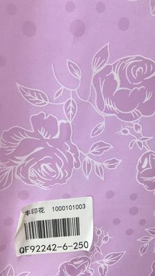 গদিতে শিখা retardant জন্য মুদ্রণযোগ্য 75gsm Quilted ফ্যাব্রিক