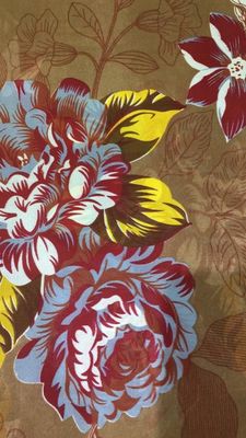 পিগমেন্ট মুদ্রিত সহ অ্যান্টি ওয়াটার 70gsm ট্রাইকোট পলিয়েস্টার কুইলটিং ফ্যাব্রিক